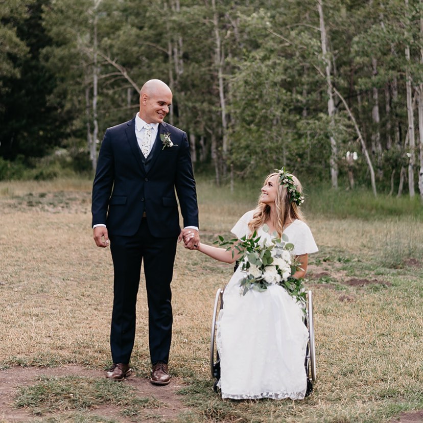 The couple Zack and Cambry tied their Knot for life in this special day.