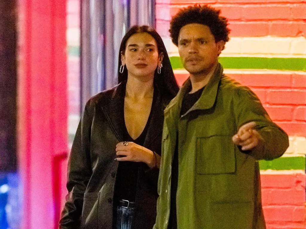 Dua Lipa is rumored to be dating television host Trevor Noah