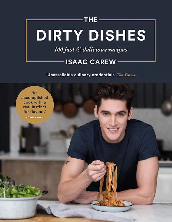 The cover of Isaac Carew's book, The Dirty Dishes