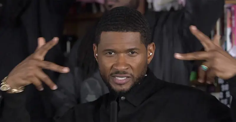 The video for Usher 'Watch This' from his NPR Tiny Desk performance went viral on TikTok