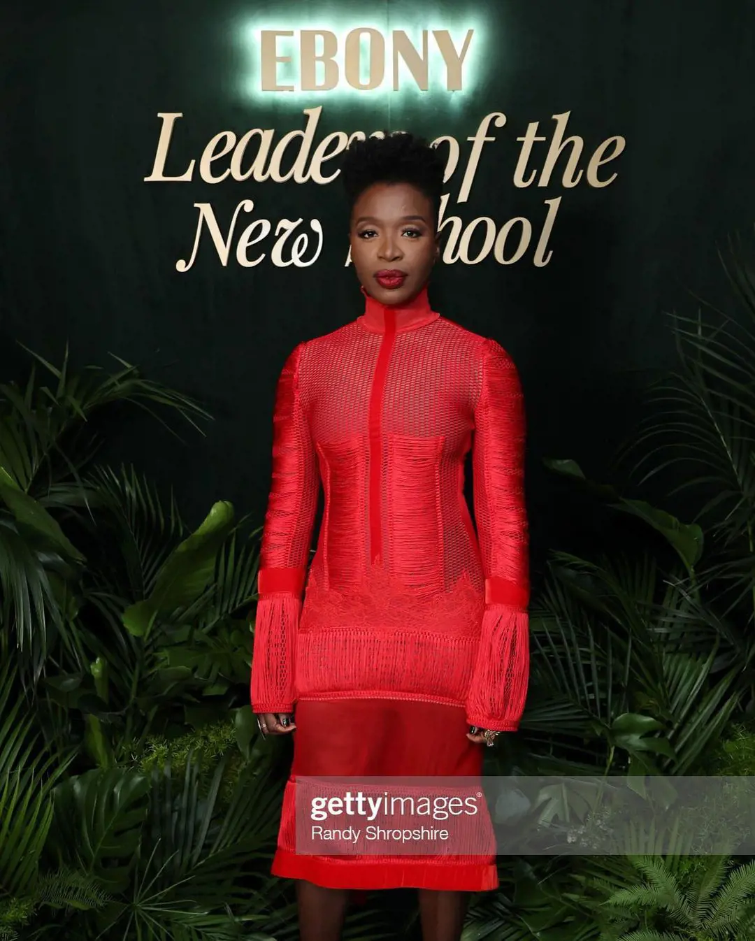 Folake Flaunts Her Slender Body During Ebony Magazine's Leaders of the New School of Hollywood Cocktail & Dinner Party